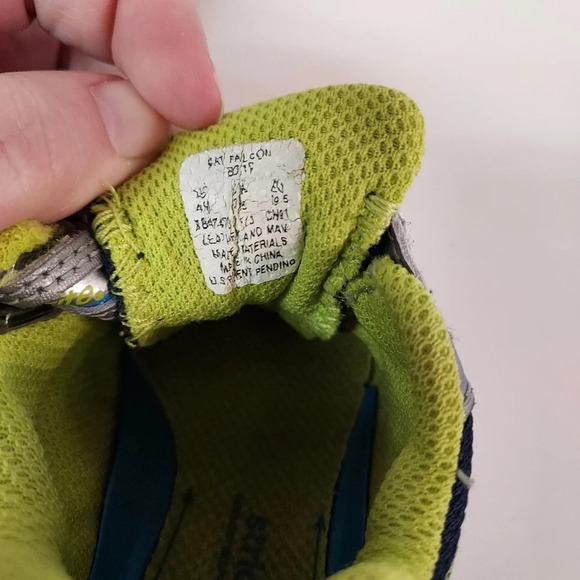 Stride Rite SRT Gray/Blue Falcon Sneakers in Size 4M - Picture 8 of 10